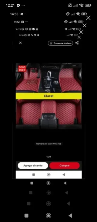 Alfombras de coche universales Claret