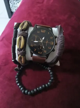 Reloj Retro Esfera Grande Cuarzo