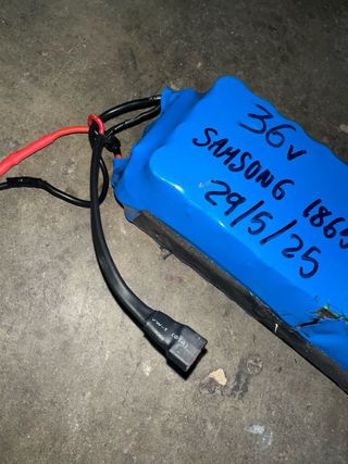 Batería Litio 36V 10.4A Samsung 18650