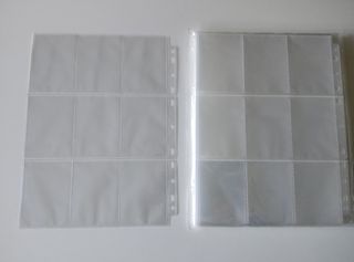 Hojas para guardar cartas Pokémon o similares