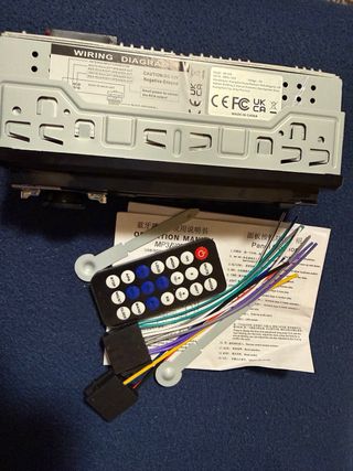 Radio Coche 1-Din MP3 USB SD