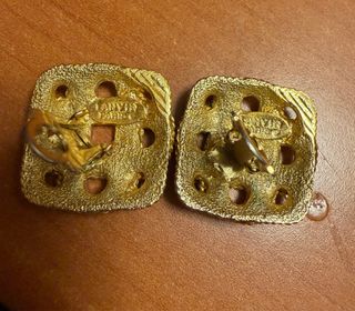 Pendientes clip vintage LANVIN PARIS