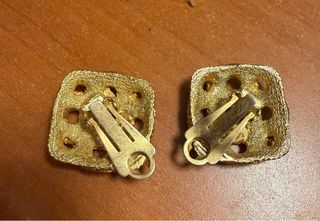 Pendientes clip vintage LANVIN PARIS