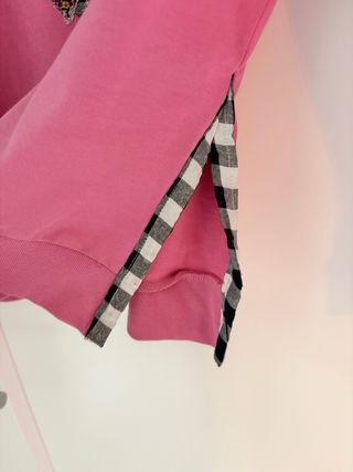 Sudadera Problue Corazón Roto Floral Talla M