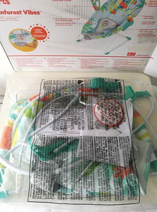 Hamaca Bebé Bright Starts Selva Vibraciones