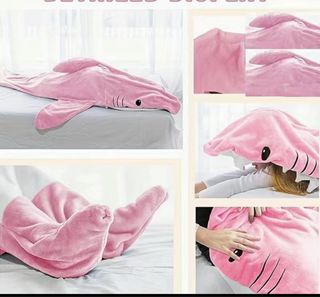 DISFRAZ NUEVO TIBURÓN PIJAMA MANTA