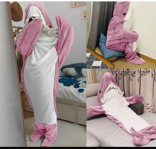 DISFRAZ NUEVO TIBURÓN PIJAMA MANTA