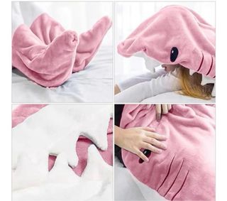 DISFRAZ NUEVO TIBURÓN PIJAMA MANTA