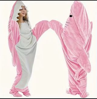 DISFRAZ NUEVO TIBURÓN PIJAMA MANTA