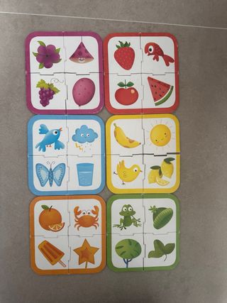 Puzzle infantil de colores