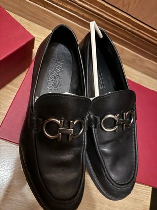Mocasines Ferragamo Hombre Negro