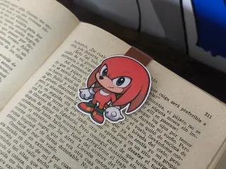 Marcapáginas magnético Sonic