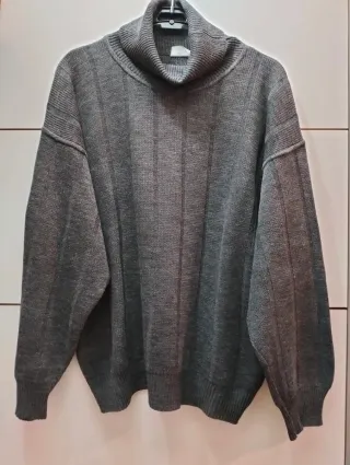 Dolcevita lana vergine vintage uomo M