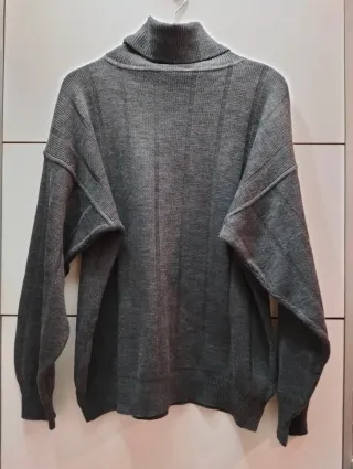 Dolcevita lana vergine vintage uomo M