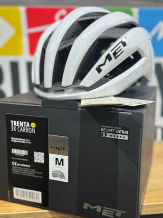 Capacete MET Trenta Carbon Novo Modelo Tamanho M