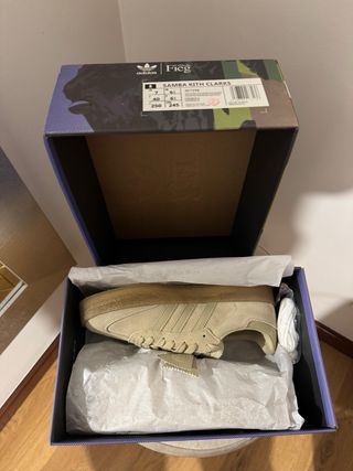 Sapatilha Adidas Samba Bege