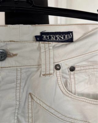 Pantaloni Jeckerson bianchi