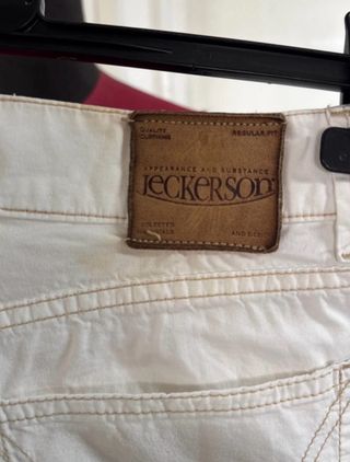 Pantaloni Jeckerson bianchi