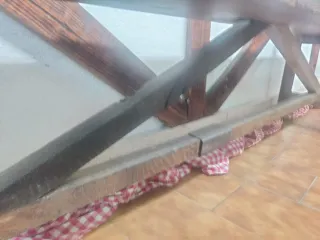 Banco de madera 183 x 49 x 30/35 cm