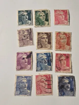 Lote Sellos Franceses RF