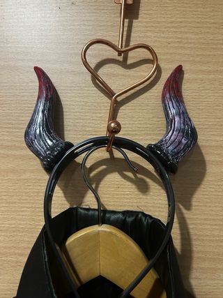 Disfraz Demonio Negro y Rojo Talla M