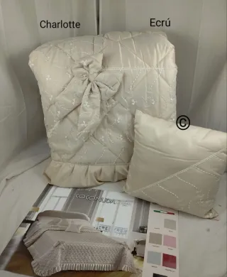 Trapunta Charlotte Ecrù