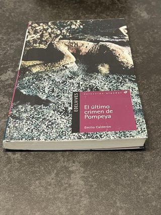 Libro “El último crimen de Pompeya”