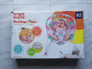 Hamaca Bebé Bright Starts Flamingo Vibes