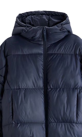 Plumas Zara Azul Repelente al Agua