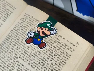 Marcapáginas magnético Mario Bros