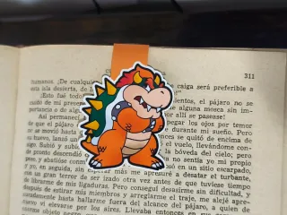 Marcapáginas magnético Mario Bros