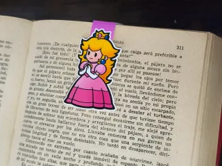 Marcapáginas magnético Mario Bros