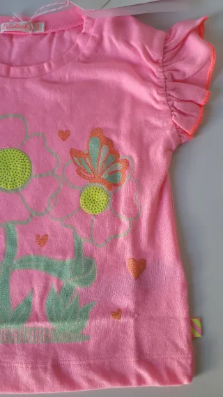 !Nuevo! Billieblush - Hermosa Blusa Rosa. 2 años