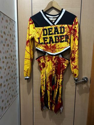 Disfraz animadora zombie talla única