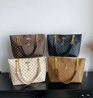 Bolso de mano de lujo con cadena