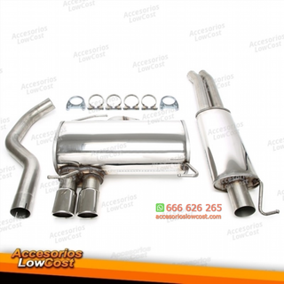 Sistema de escape TA Technix de acero inoxidable