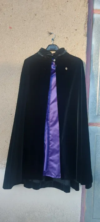 Capa Negra Mujer Damas de la Soledad