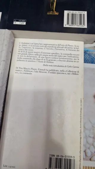 Lotto libri classici latini