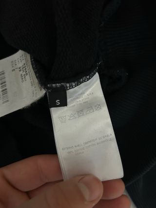 Felpa Colmar nera con logo