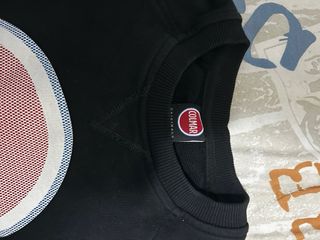 Felpa Colmar nera con logo