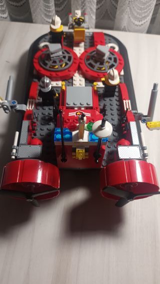 Lego City 7944 Hovercraft Bomberos + Manuale