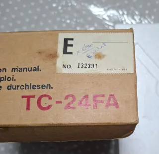 Radio Coche Sony TC-24FA Cassette FM/AM 1976 nuevo