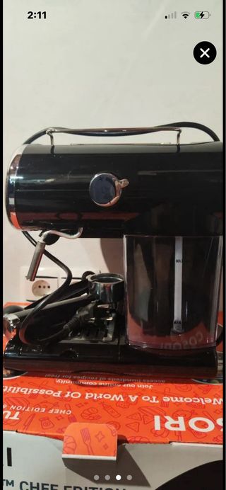 Cafetera Silver Crest Negra