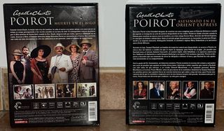 Pack Poirot + Agatha Christie (libro y dvd's)