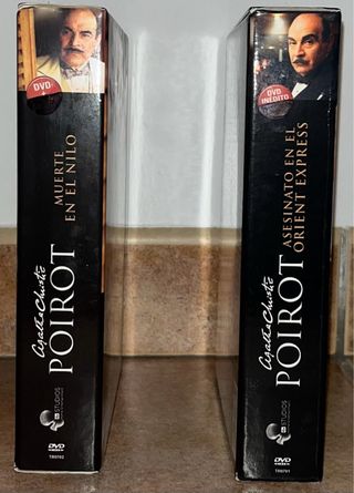 Pack Poirot + Agatha Christie (libro y dvd's)