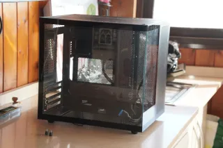 Caja PC Micro-ATX Negra