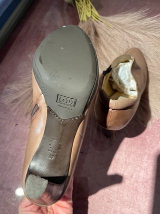 Botines tacón marrones