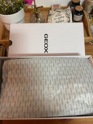 Sandalias Geox Piel Marrón