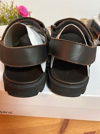 Sandalias Geox Piel Marrón