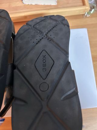 Sandalias Geox Piel Marrón